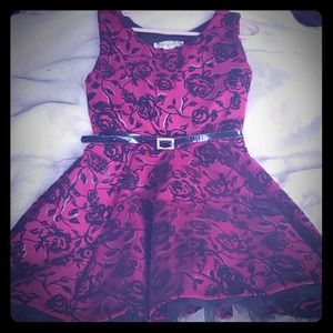 Knitworks Embroidered Floral Dress